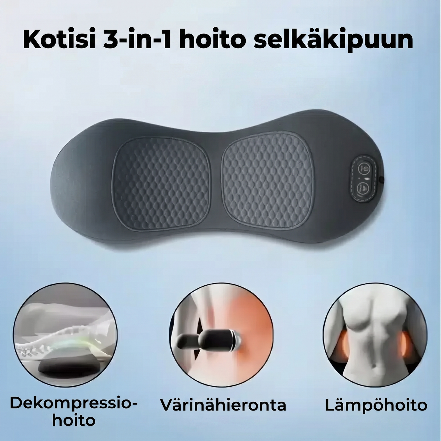 Velorza 3-in-1 Backrelief